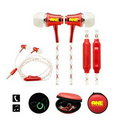 Glow-in-dark Ear buds - Red